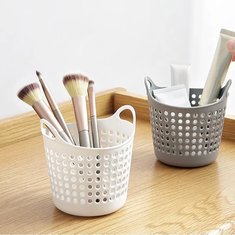 Hot selling Plastic desktop storage basket Office supplies sundries