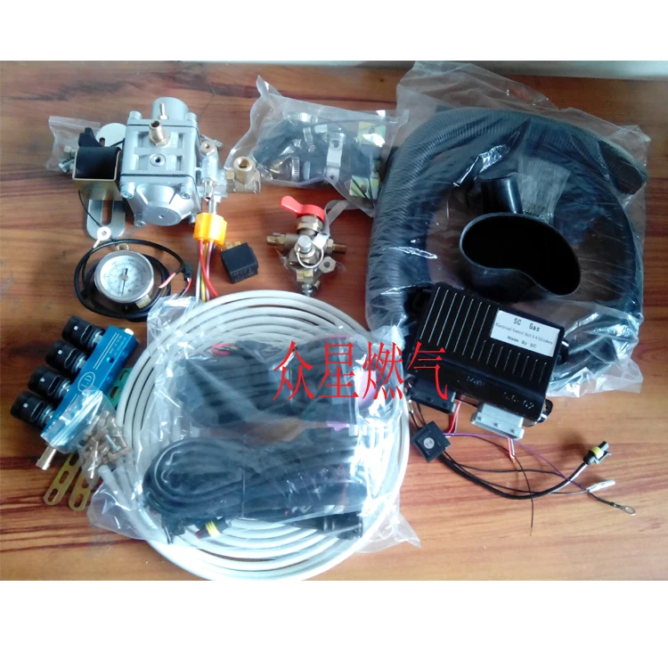 Natural gas CNG car conversion parts in accordance with multi-point injection kit D02 oil to 150 Kit |