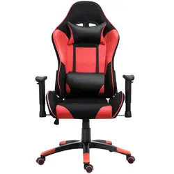 Samincom регулируемый вращающийся стул красный черный эргономичный с высокой спинкой Большая спинка: 20,8*31,5 "сиденье: 21,2*21,2" офисное игровое