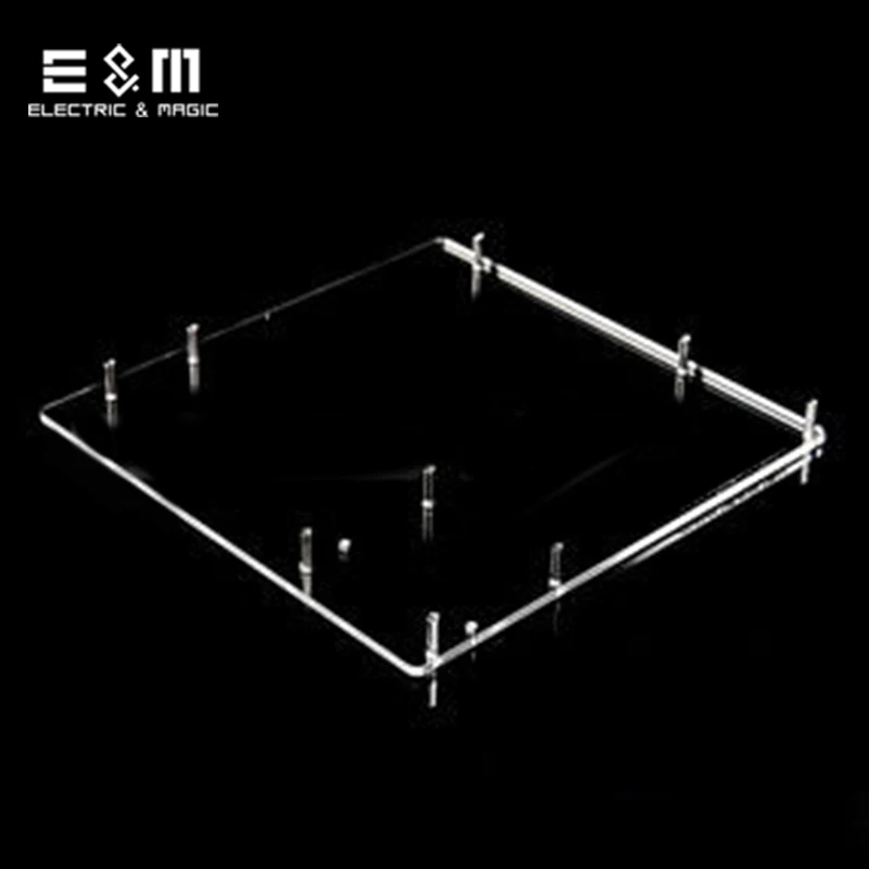 

YJ-ZM01 Computer Chassis Transparent Motherboard Bracket Acrylic Single Board Suitable for ATX M-ATX ITX Motherboard with Screws