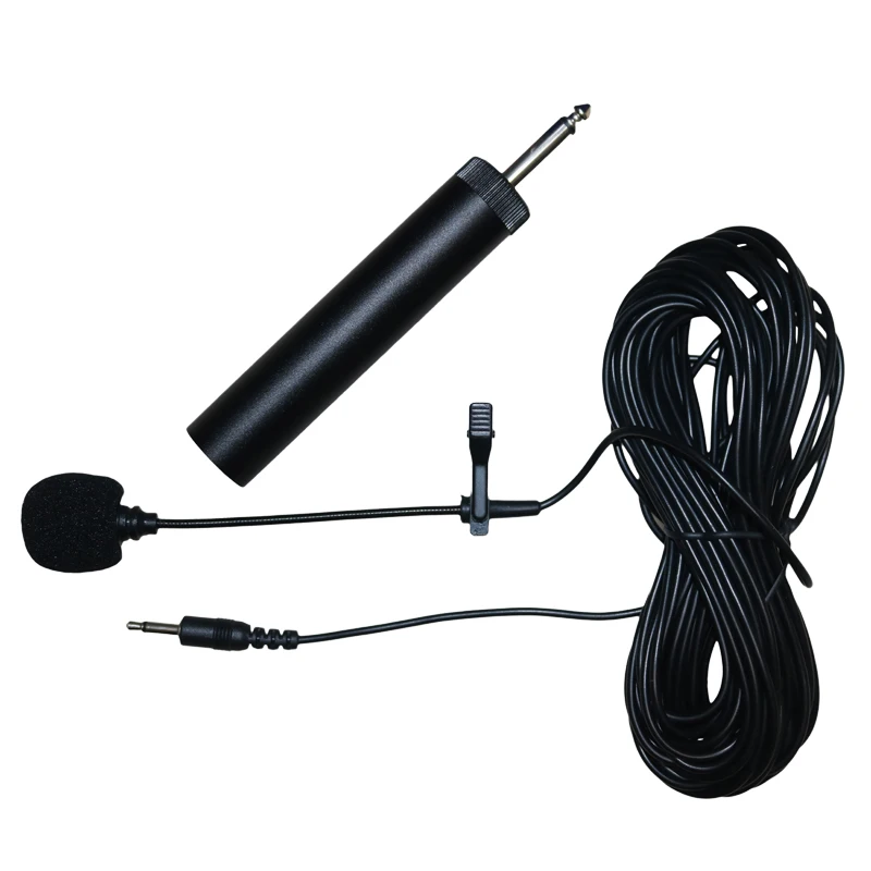 

UK-10AX Musical Instruments Condenser Lavalier Microphone Lapel Tie Clip Mic For Guitar Voice Amplifier Speaker Mixer Audio