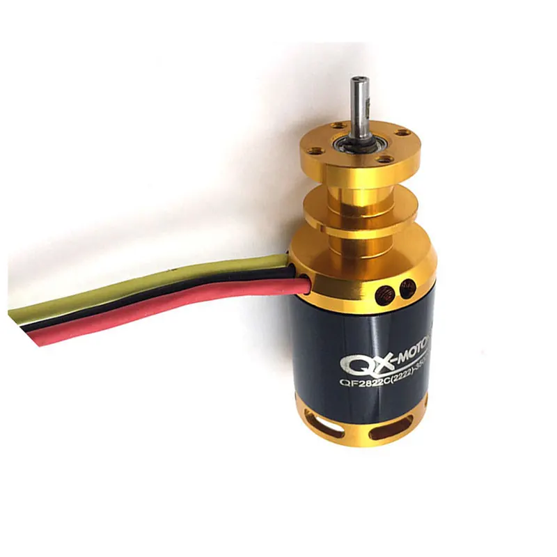 QX MOTOR 64 мм бесщеточный двигатель 12 лезвий импеллер струйный EDF QF2822 3500KV 4S Lipo для