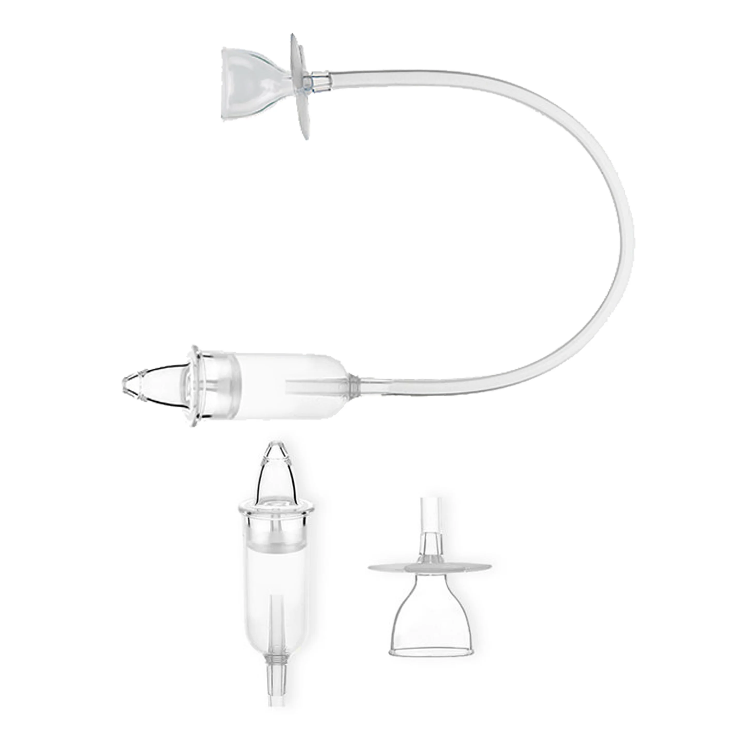 Baby Nasal Aspirator Suctor Multifunctional Soft-headed Newborn Baby Nose Cleaner Baby Safety Care Nasal Aspirator Vacuum Spray