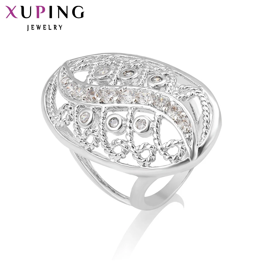 

Xuping Fashion Ring Large Area Women Wedding Wholesale Special Design Charming Jewelry ChristmasS30,6\S20,4- 13315