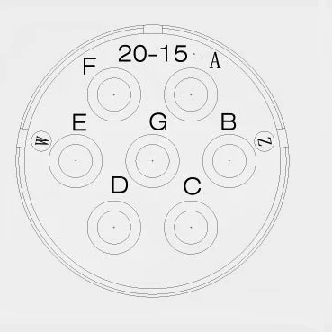 MIL-STD 5015 сервопривода военный стандарт Разъемы Разъем 20-23 20-19-20-4 20-15-20-16-20-7 20-27 20-29 20-18