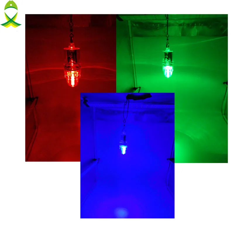 Fishing lights led underwater Deep Drop Fishing Light with Clip Waterproof  Blue Red Green White Multicolor fishing Lamp - AliExpress