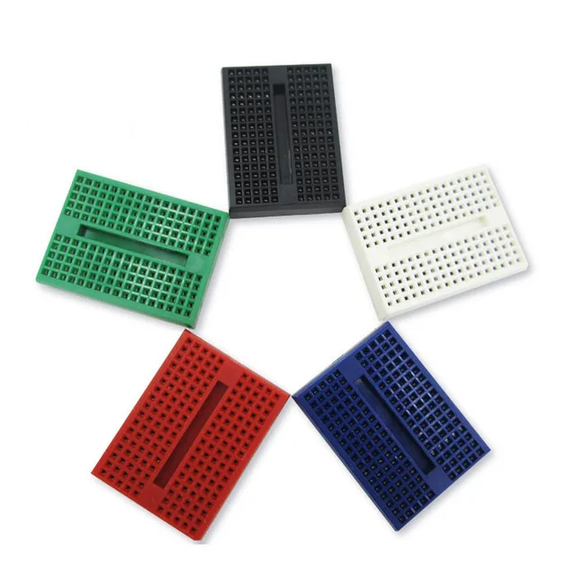 

10PCS SYB-170 Mini Solderless Prototype Breadboard 170 Tie-points