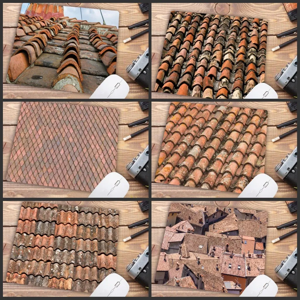 

Mairuige Big Promotion Top Quality Chinese Style Roof Tiles Laptop Computer Mousepad Size for 180x220x2mm Rubber Mousemats