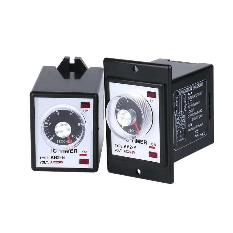 

AH2-Y AH2-Y2 Power on Delay Timer Time Relay AH2-N AH2-N2