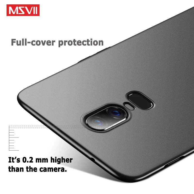 One Plus 6 T чехол Msvii Тонкий матовый для Oneplus 5 Oneplus6 твердый PC OnePlus5 s|Бамперы| |