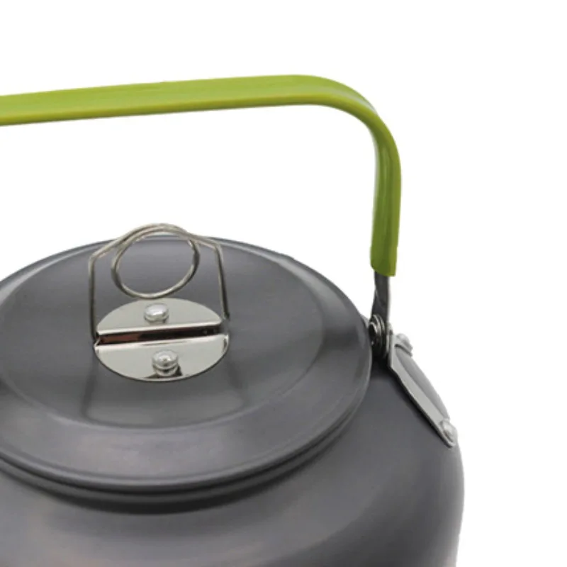 800 ml-1200 ml que acampa caldera café camping vajilla viajes caldera al aire libre picnic set