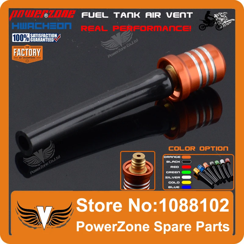 CNC Fuel Tank Air Vent Gas Cap oil Vent Fit Motorcycle Motocross KTM