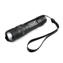 Uniquefire золотой карманный 5 режимов вспышка светильник Супер Мини светодиодный фонарь светильник мини ручка светильник Taschenlampen для 1*18650