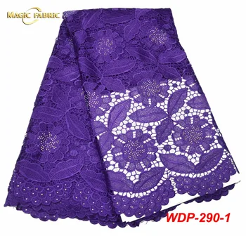 

High Quality African Lace fabrics /african Mesh cord Lace /guipure lace Fabrics for wedding WDP-290