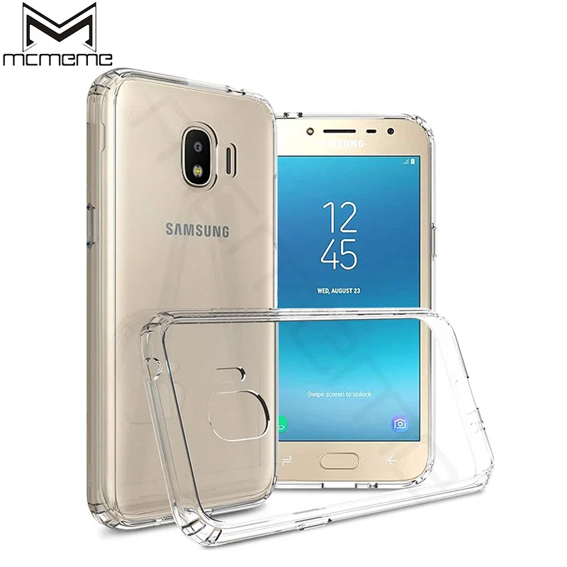 

MCMEME For Samsung Galaxy J2 Pro 2018 Case Soft Silicom Crystal TPU Back Phone Cover Bag For Samsung J2 Pro 2018 Protective Case