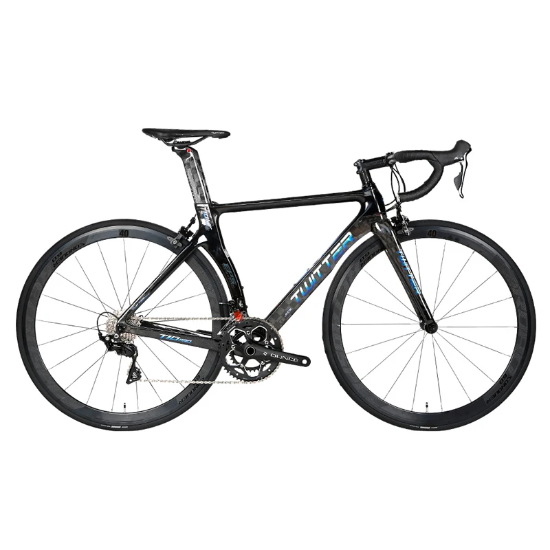 

TWITTER Road Bike Bicycle Ultralight Carbon Road Bicycle 22 Speed For 105/ R7000/R8000 omponents