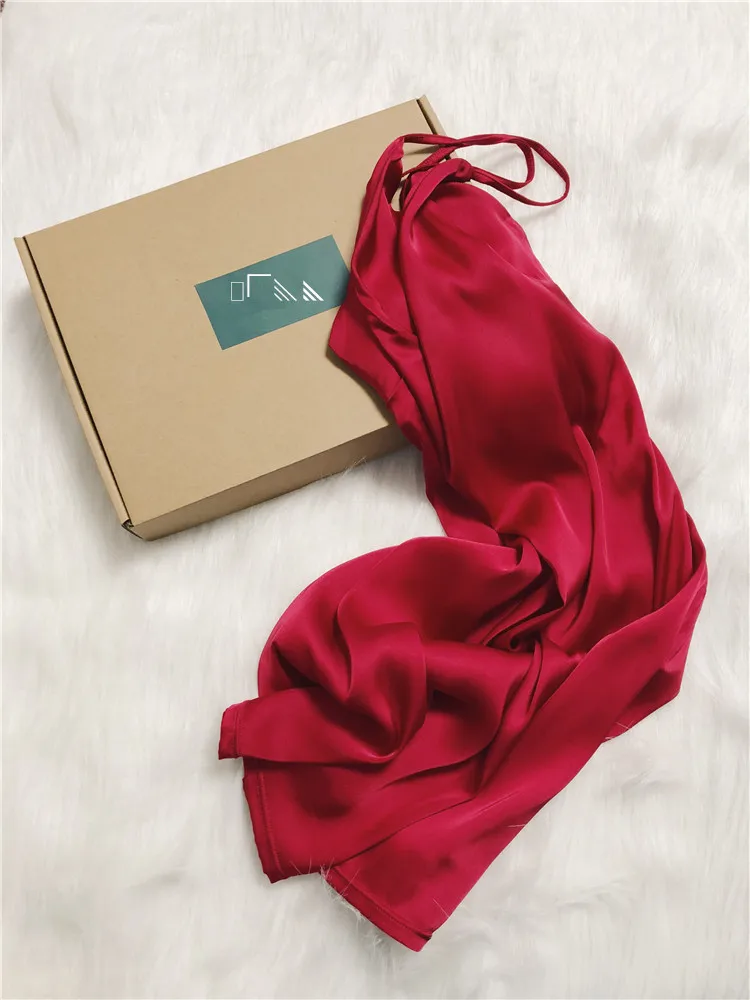 CINOON шелковое мини-платье для сна, сексуальное женское белье, ночная рубашка красного цвета для женщин, модная ночная сорочка