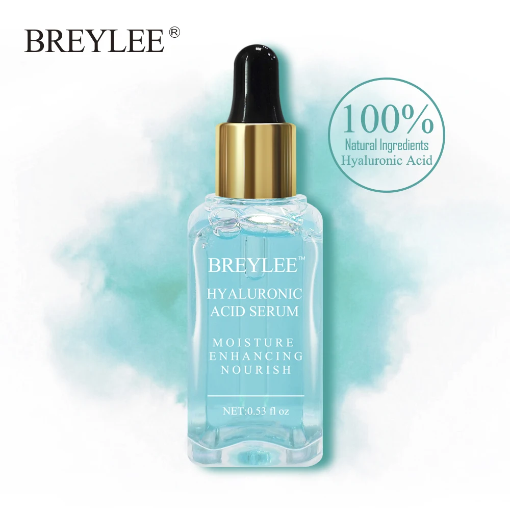 

BREYLEE HA Hyaluronic acid serum facial moisturizing essence 100% natural ingredients face skin care nourishing ageless beauty