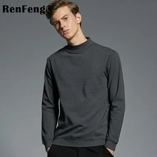 Нижнее белье черепаха шеи тонкая мужская рубашка с длинными рукавами базовые рубашки теплая водолазка термобелье Мужская осенне-Весенняя рубашка