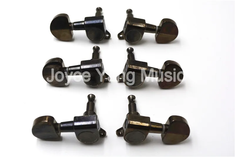 

Niko Gun Black Semicircle Acoustic Guitar Tuning Pegs Tuners Machine Head 3L+3R Free Shipping Wholesales