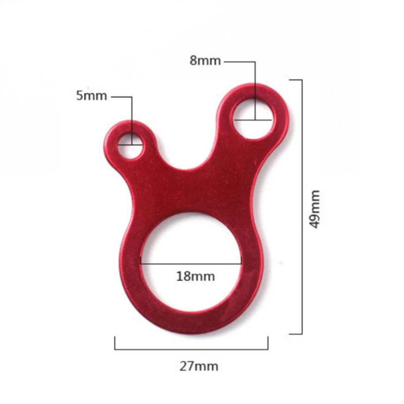 Металл быстрое завязывание узлов палатка ветряная веревка Пряжка 3 Отверстия Противоскользящий походный, туристический, затягивающий крюк ветряные пряжки для веревки Аксессуары для альпинизма