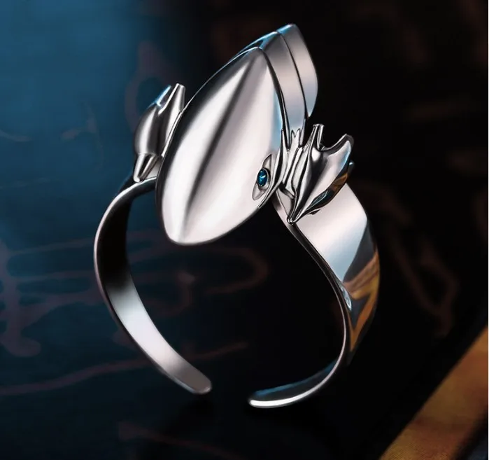 kwaliteit antwoord Gering 925 Sterling Yu-gi-oh Zexal White Dragon Seto Kaiba Yugioh Ring Ring - Rings  - AliExpress