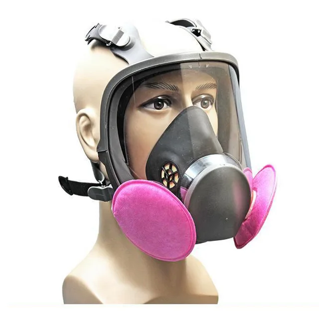 Full Face Gas Mask Chemical Respirator Against Organic Vapor/Chlorine