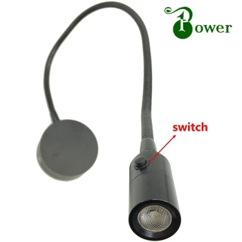 led flexible bed reading light