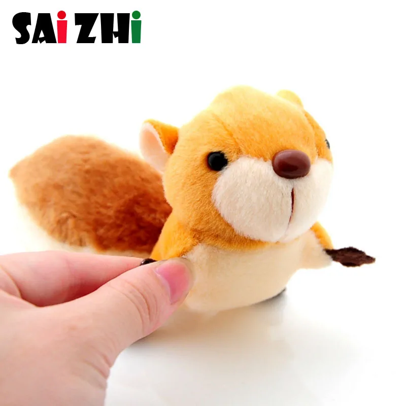 Saizhi новые милые куклы мягкая игрушка подвеска в виде белки украшения для сумочки брелок-плюшевая игрушка подарок SZ2006