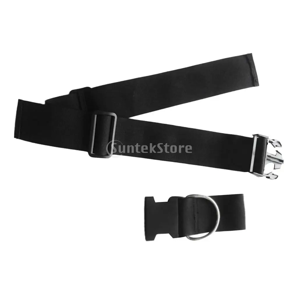 50mm Scuba Diving Crotch Strap with Quick Release Buckle & D Ring Tech Dive Gear BCD Accessories