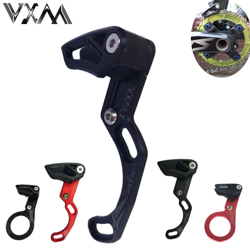 

VXM Bike Chain guide MTB Bicycle chain protector 1X System Single Ring Round Oval chainring chainset guard Alloy Bicycle Parts