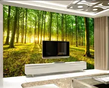 Real landscape nature fantasy forest background wall painting modern living room wallpapers Real landscape nature fantasy forest background wall painting modern living room wallpapers