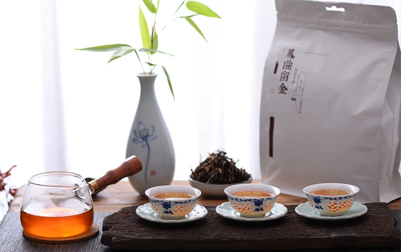 Черный чай FengHetang Dian Hong Yunnan Dianhong Maofeng чай красный 500 г