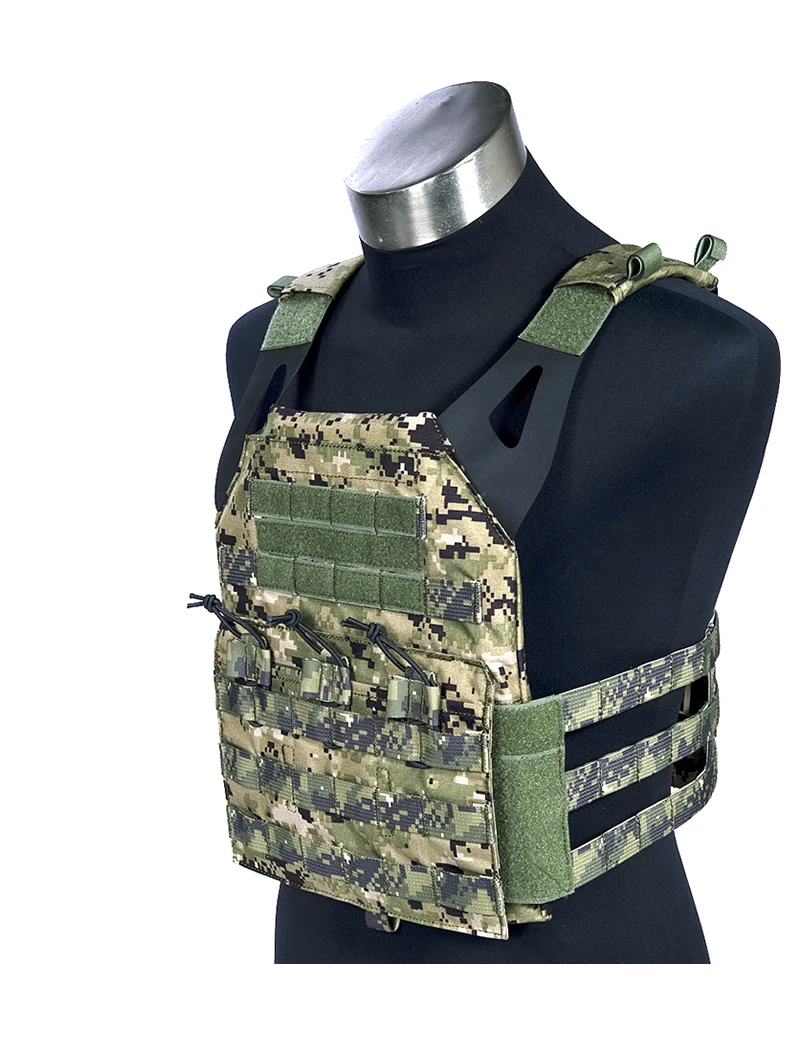 

MILITECH AOR2 Camo 500D FLYYE Mil Spec Military JPC Plate Carrier Combat Molle Tactical Vest Army Military Combat Vests Carrier