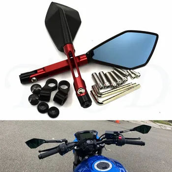 

Universal 8mm 10mm Aluminum CNC Motorcycle Accessories Rearview Mirror motorbike motor bicycle mirror for Honda CB599 CB600