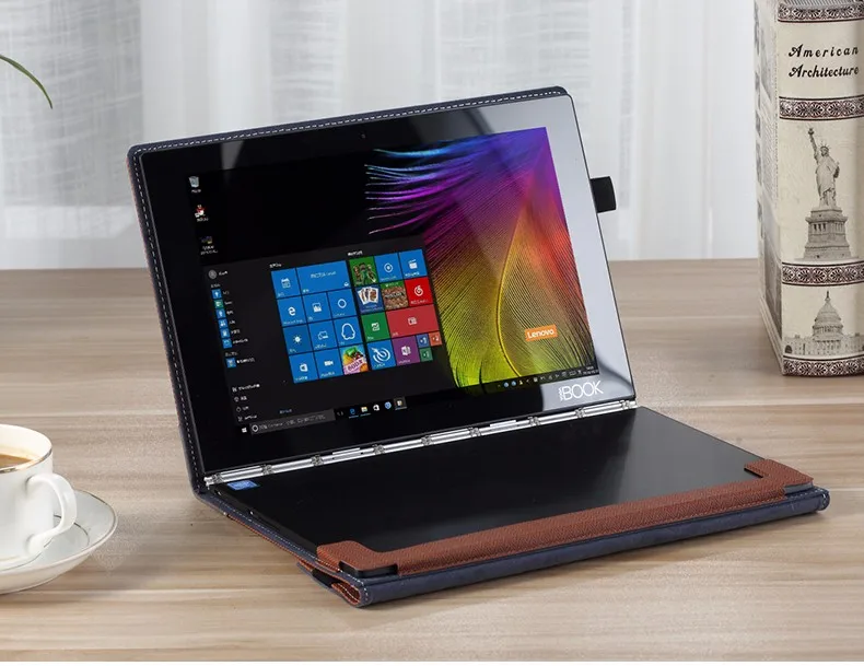 Бизнес дизайн чехол для планшета ноутбука 10 1 "Lenovo yoga book Sleeve из искусственной