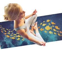 Yoga Mat Natural Rubber 183*68CM*1.5MM Suede Exercise Mat Non slip For Outdoor Pilates Dance Fitness Yoga Travel Mats tpe yoga mat high quality rubber pad suede natural rubber super non slip yoga mat body alignment system thin natural rubber mat