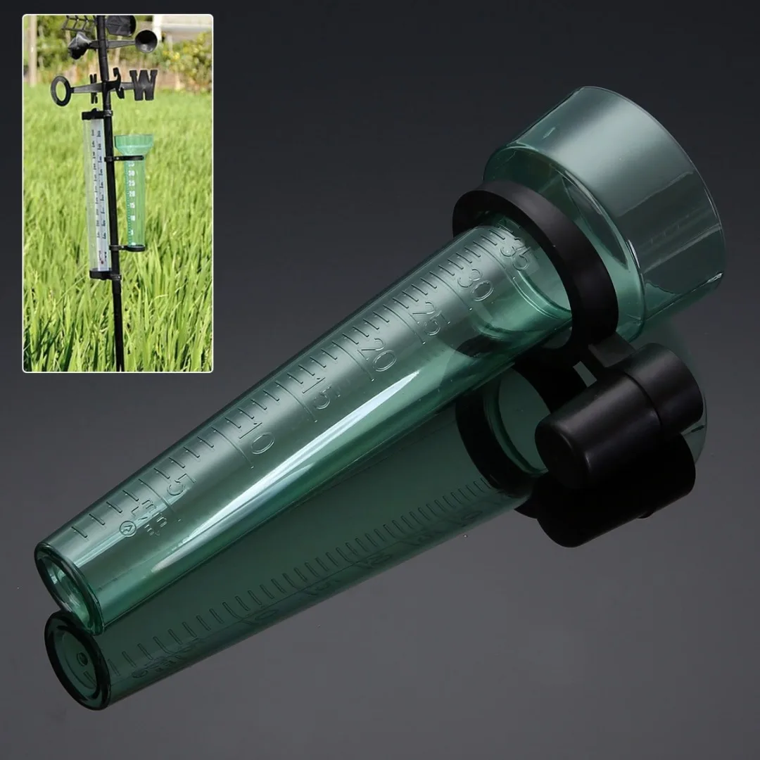 New 1pc Rain Gauge Rainfall Measurement Mayitr 35mm Rain Gauge for Garden Outdoor Yard  Measurement Tool