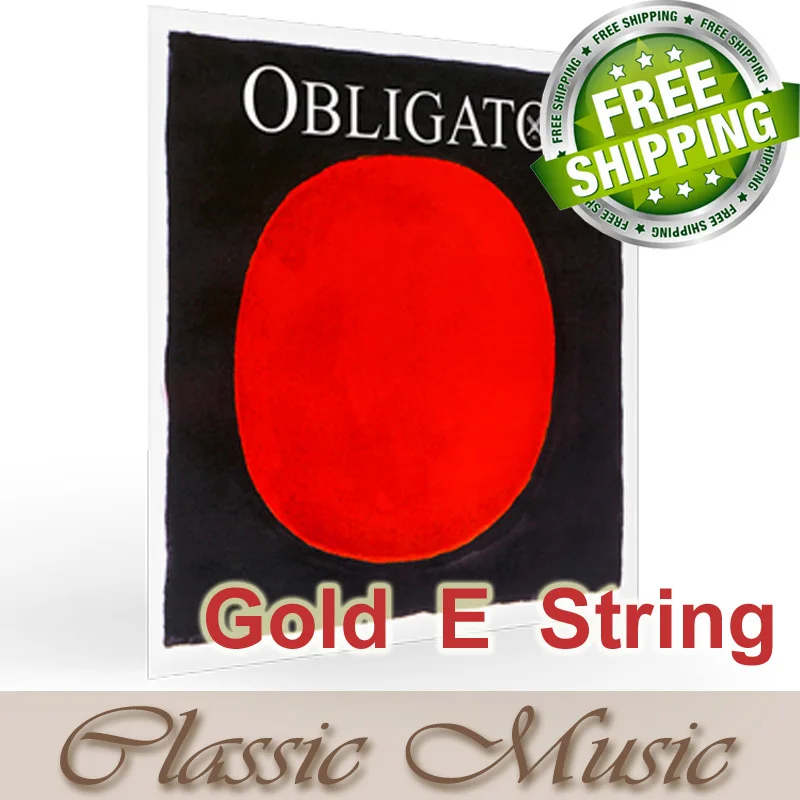 

Pirastro Obligato Violin String ,Gold E String(313121), Made in Germany,With Free shipping ,