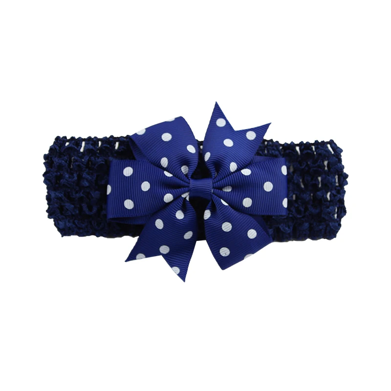 Kids Girls Lace Flower Hairband Elastic Headband hair accessories for girls Headwear (4)