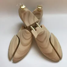 Twin Tube High – grade Solid Wood Spring New Zealand Pine Wood Adjustable Shoe Shaper Men’s Shoe Tree