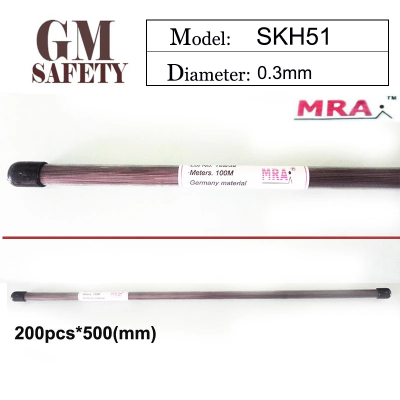 

MRA Laser welding SKH51 Argon arc welding wire for Welders (0.3mm) B012232
