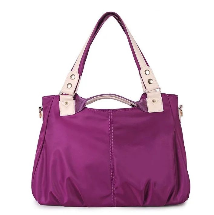 Women Nylon Handbags Female Waterproof Tote Bag Large Capacity