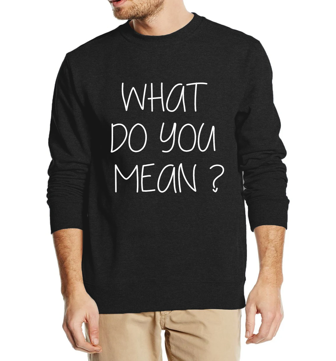 Justin Bieber What Do You Mean Letters Printed Men Sweatshirt 2019 spring winter hot sale hoodies fashion fleece hip hop hooded