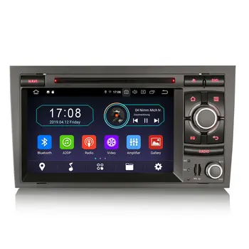 

7" Android 9.0 Pie OS Car DVD Multimedia Navigation GPS Radio for Audi A4 2000-2008 & Audi S4 2003-2008 & Audi RS4 2002-2008