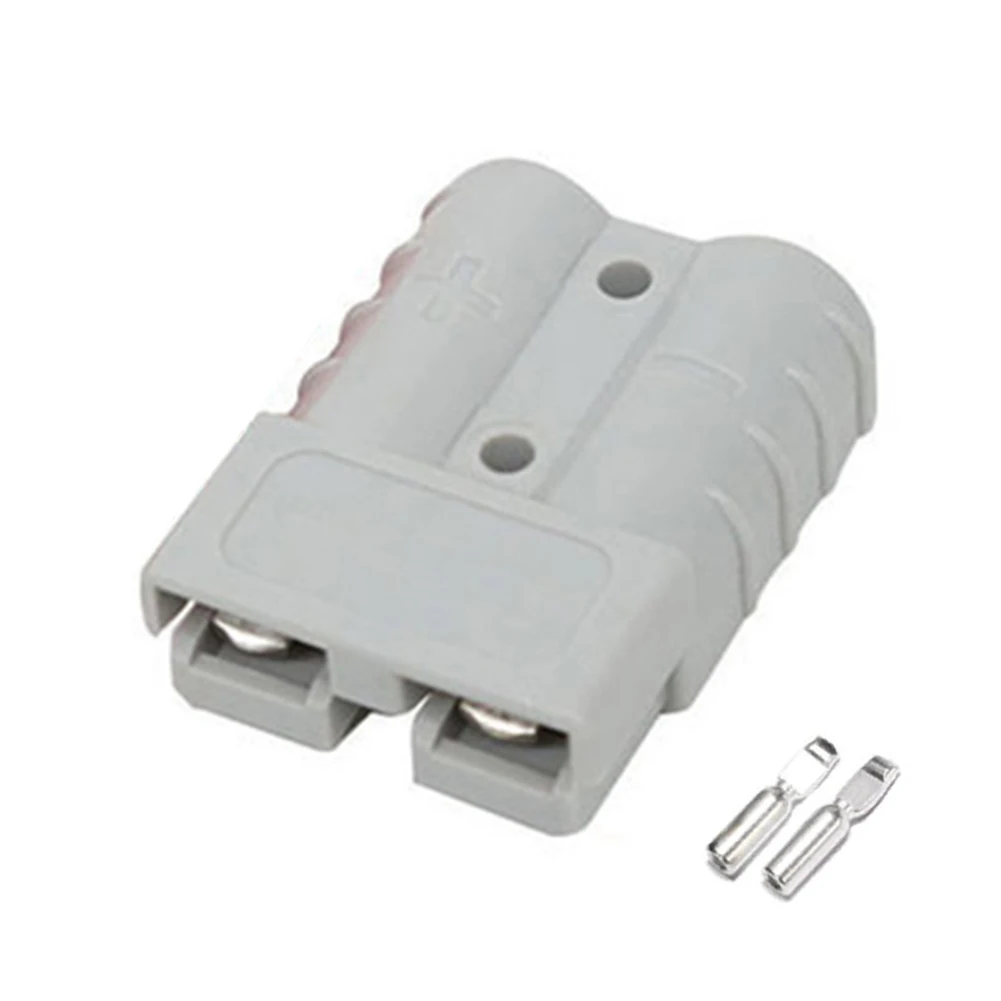

50A High Current Parts Conductive Motorcycle Exterior Forklift Portable Car Power Connector Double Pole Solar Plug