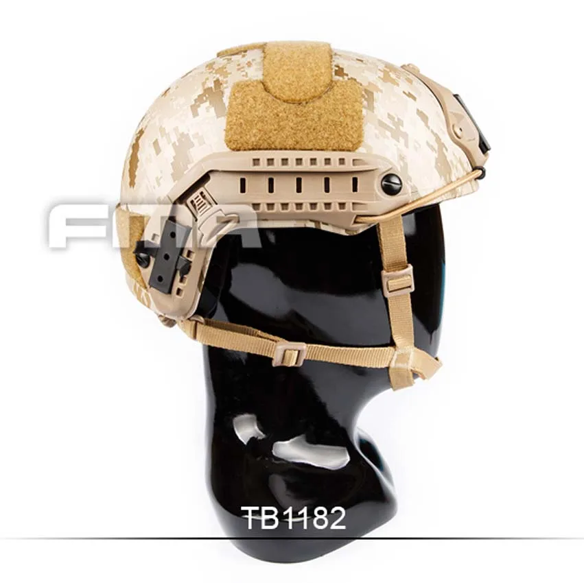 Тактическая ФМА пустыня цифровой баллистический открытый шлем AOR1 для страйкбола пейнтбола TB1182