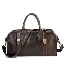 Мужские дорожные сумки из натуральной кожи, дорожная сумка для путешествий, путешествие на выходные, Большая вместительная женская сумка через плечо, винтажные дорожные сумки