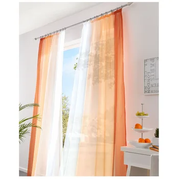 

one pair New classical curtain window screening customize finished products Stitching two-color thin section Terry ray s