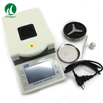 

Digital MA-50-10 Touch Screen Halogen Seed Moisture Tester Moisture Accuracy 0.01g